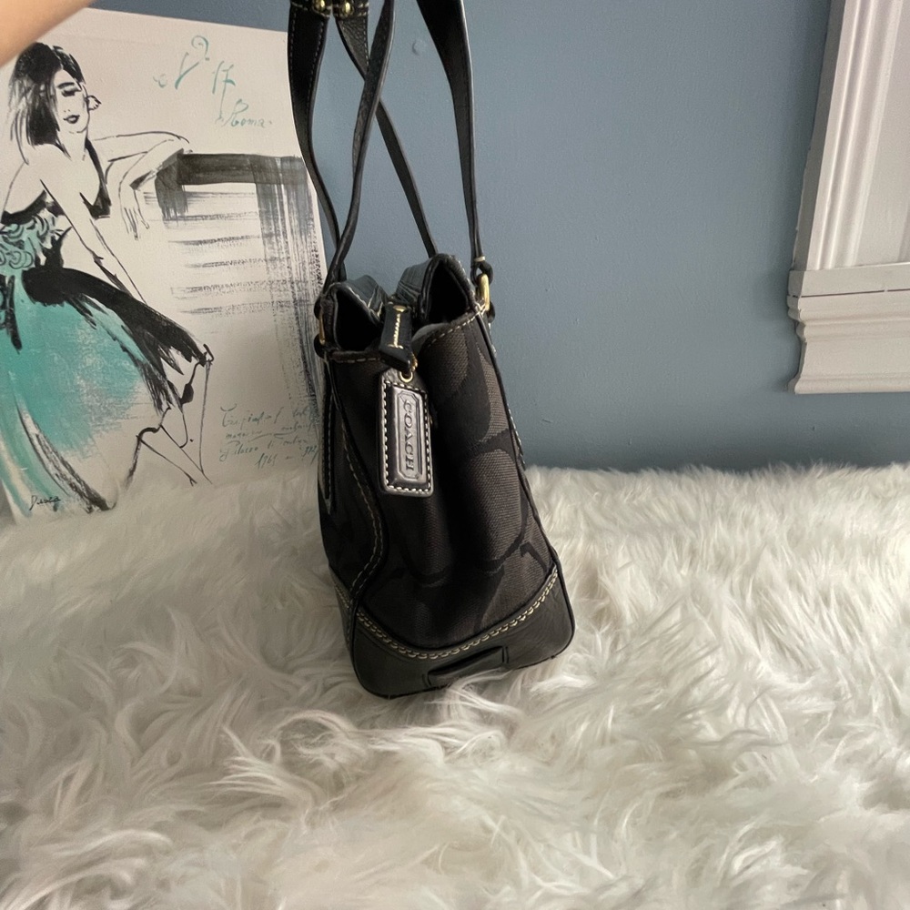 - ✨ COACH HAMPTON SIGNATURE BAG! Vintage - Picture 3 of 11
